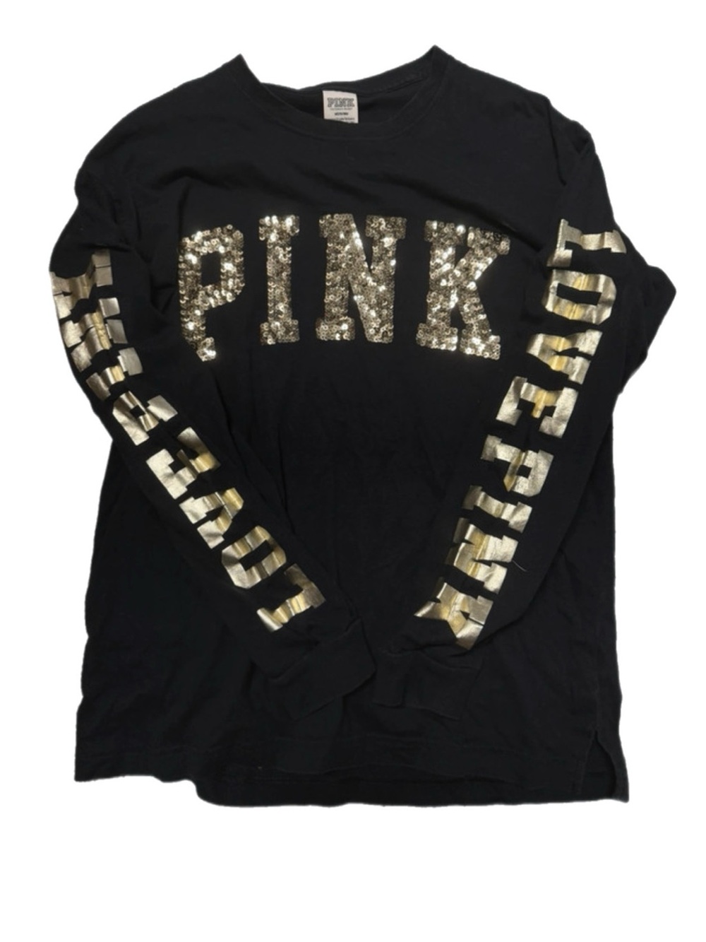 PINK VS Bling Longsleeve - Picture 1 of 2